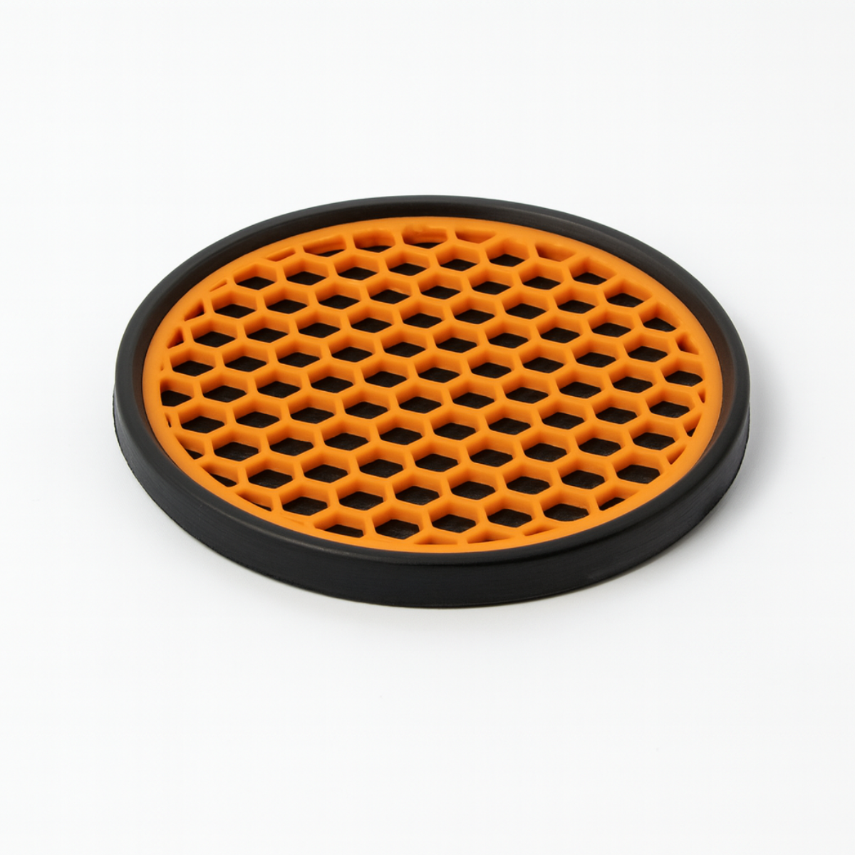 Honeycomb Coasters with Storage Holder - Set of 6 Coasters
