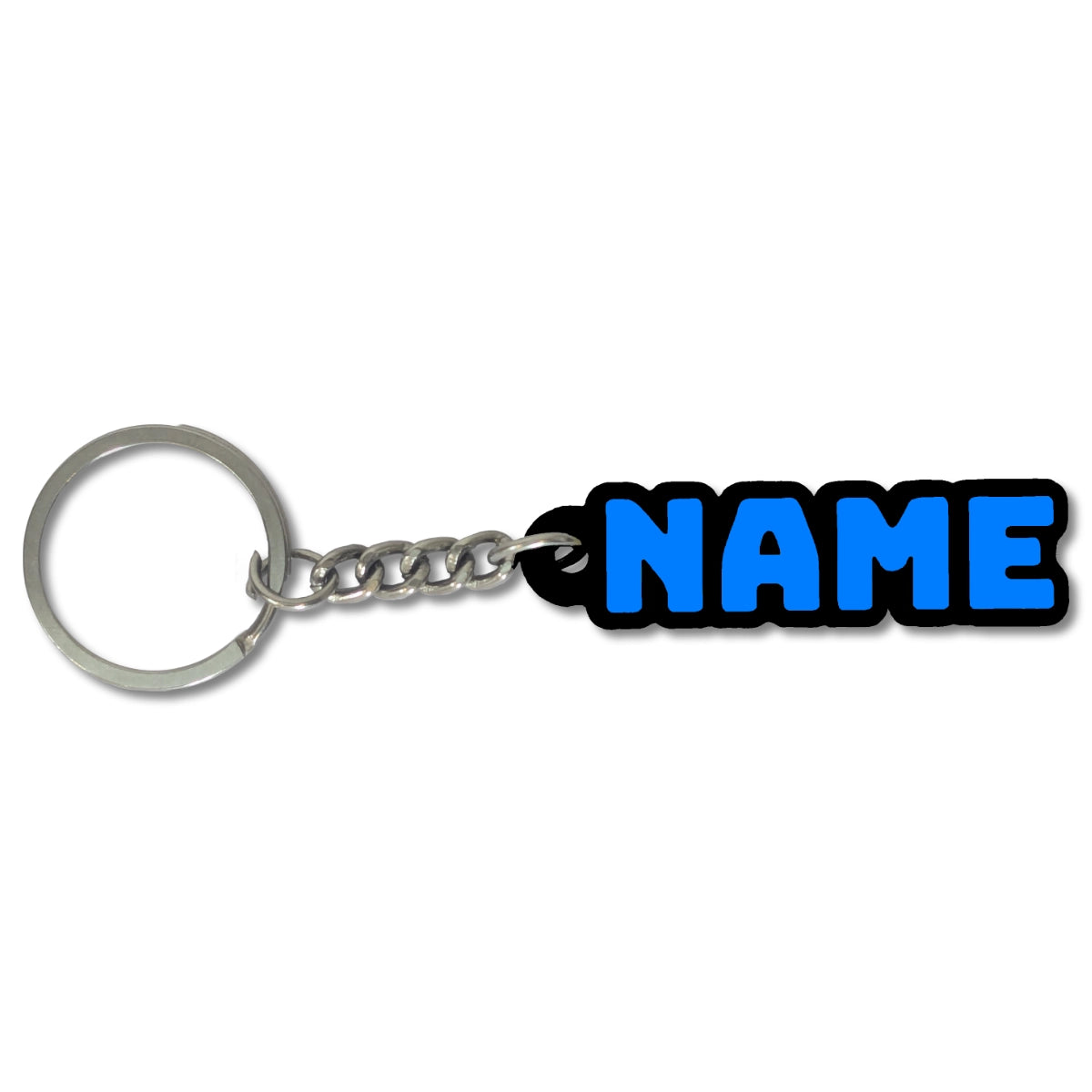 Custom Bold Name Keychain | Personalised Keychain