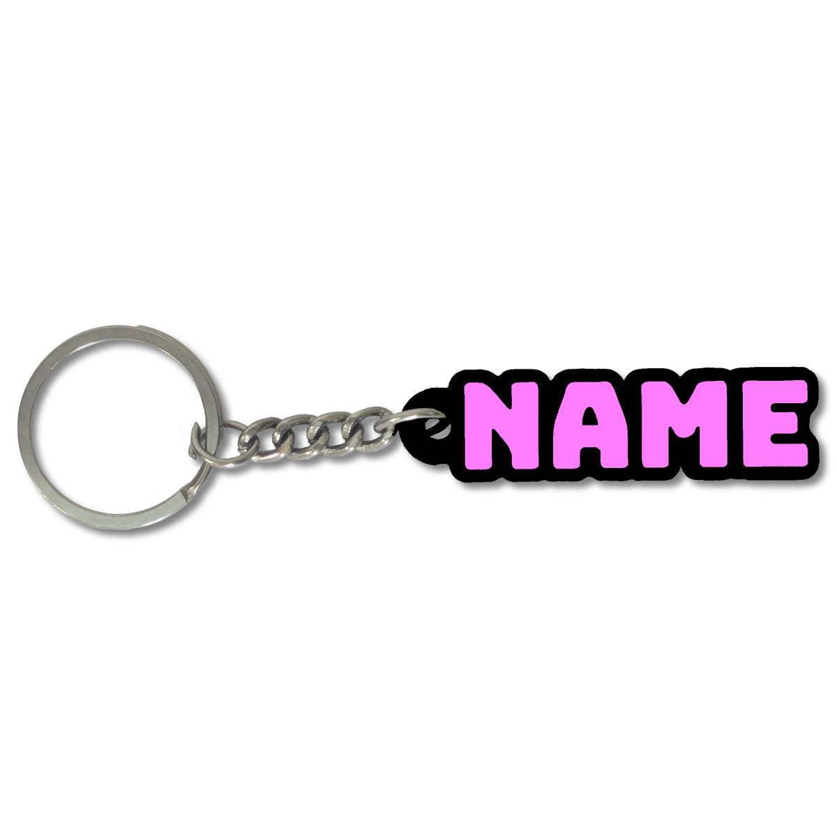 Custom Bold Name Keychain | Personalised Keychain