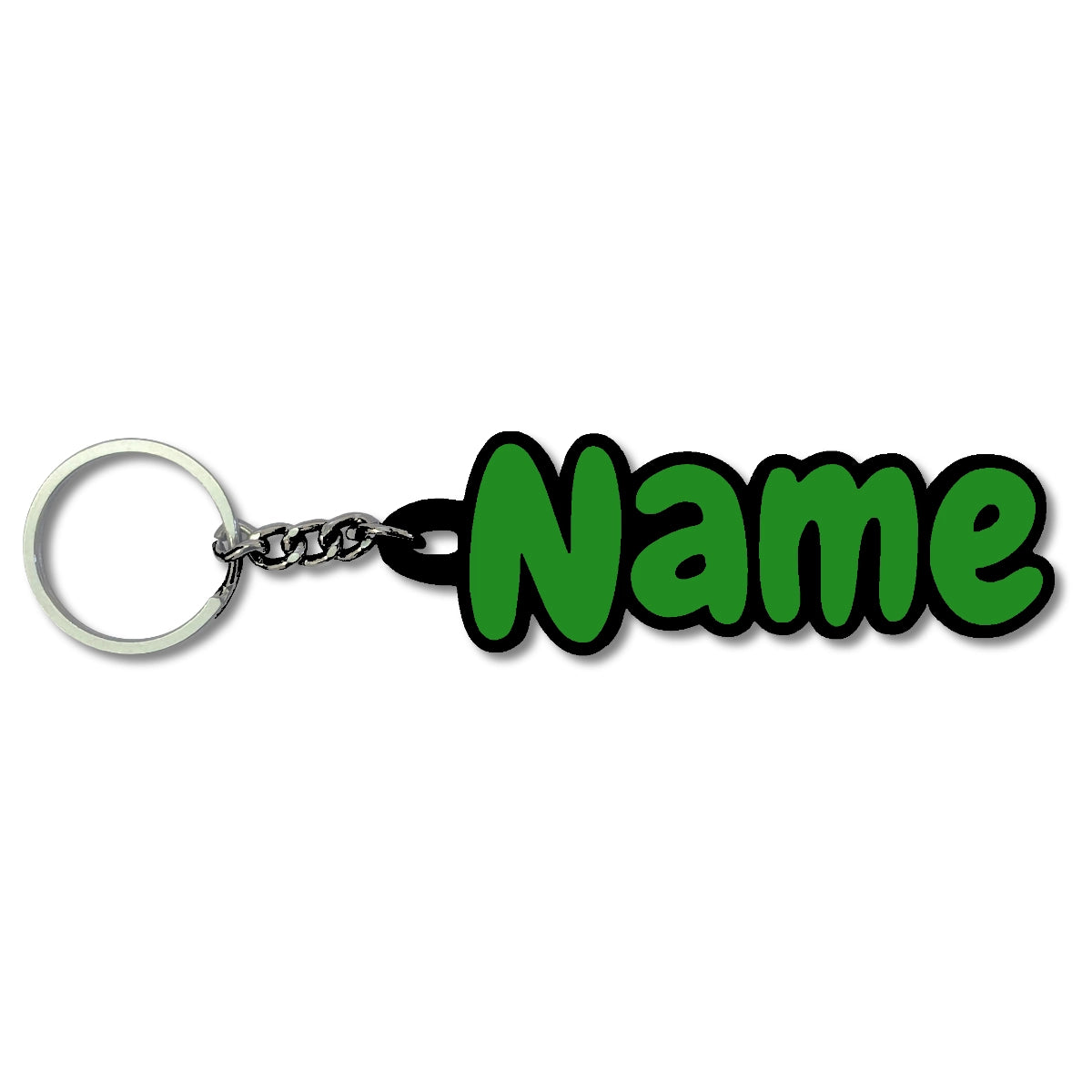 Personalised Bubbly Name Keychain | Custom Keychain