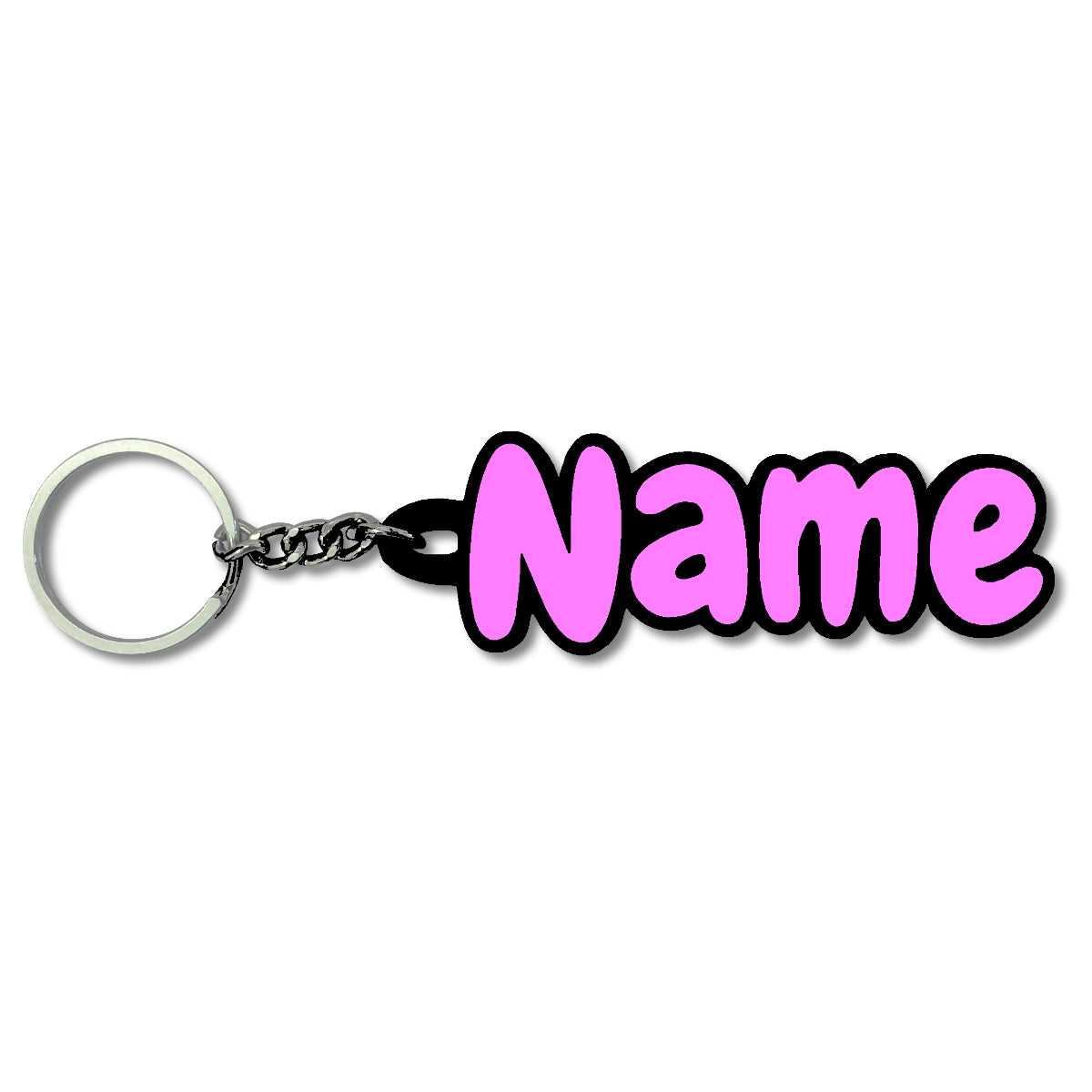 Personalised Bubbly Name Keychain | Custom Keychain