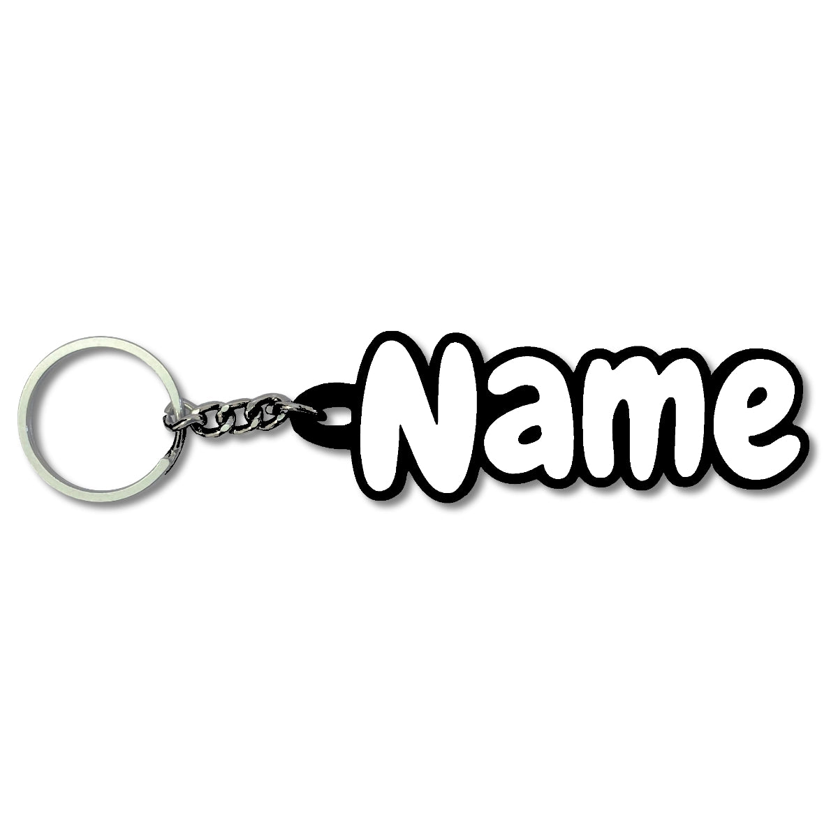 Personalised Bubbly Name Keychain | Custom Keychain