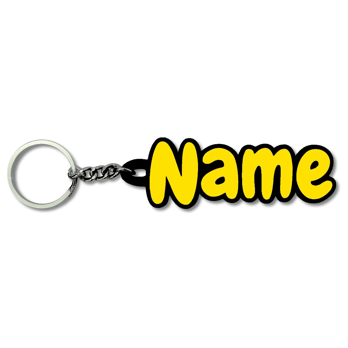 Personalised Bubbly Name Keychain | Custom Keychain