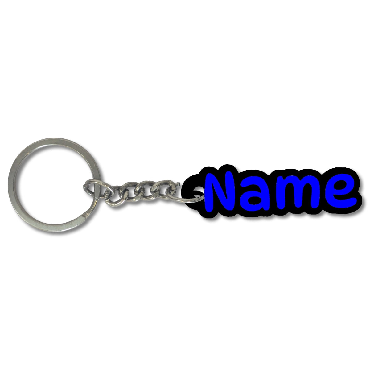 Custom Cute Bubbly Name Keychain | Personalised Keychain