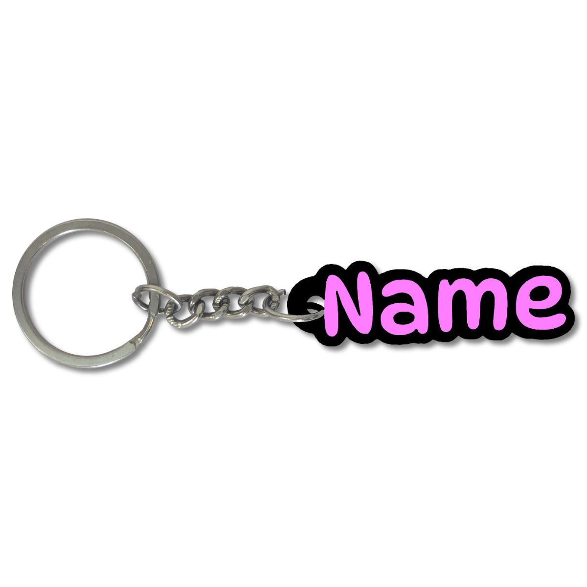 Custom Cute Bubbly Name Keychain | Personalised Keychain