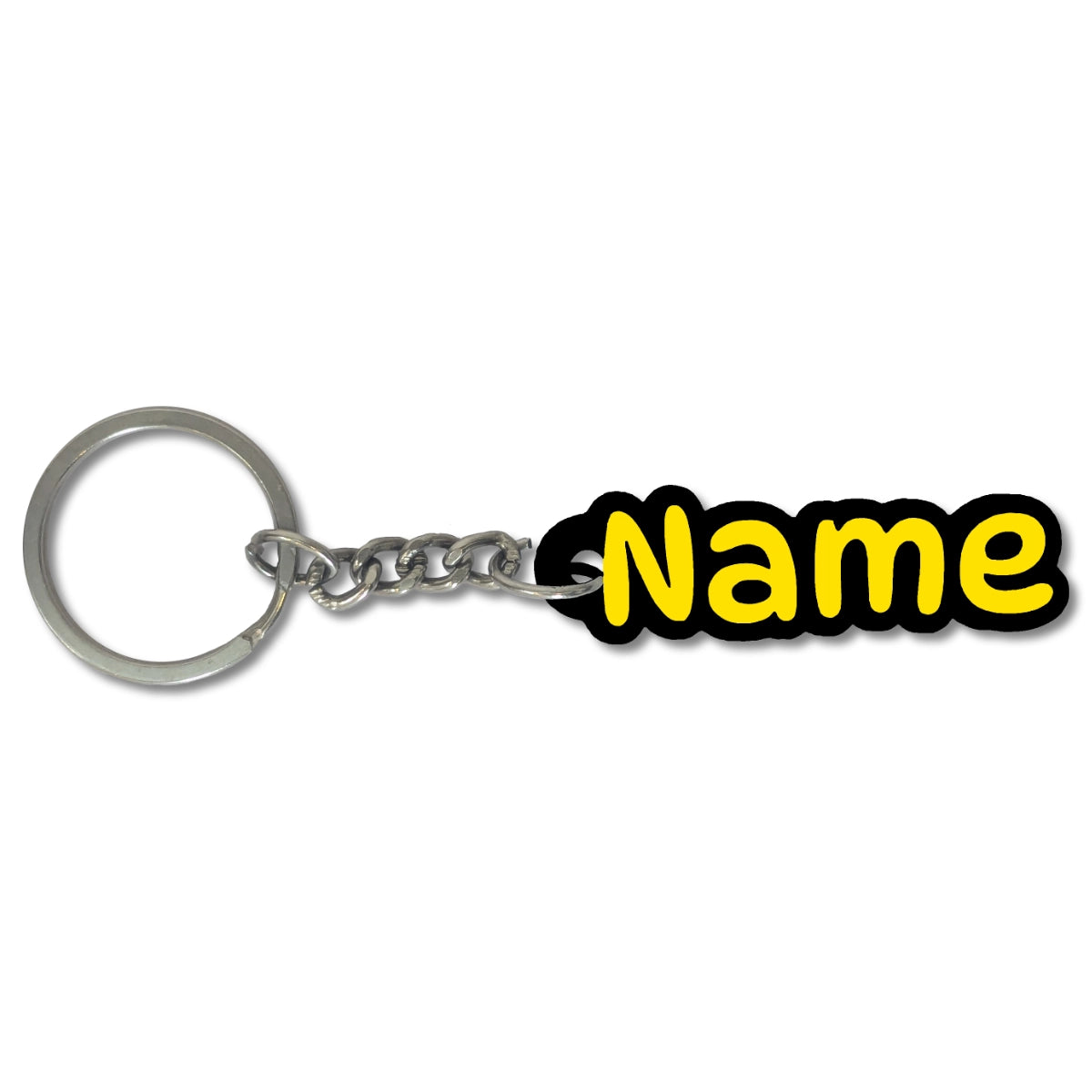 Custom Cute Bubbly Name Keychain | Personalised Keychain