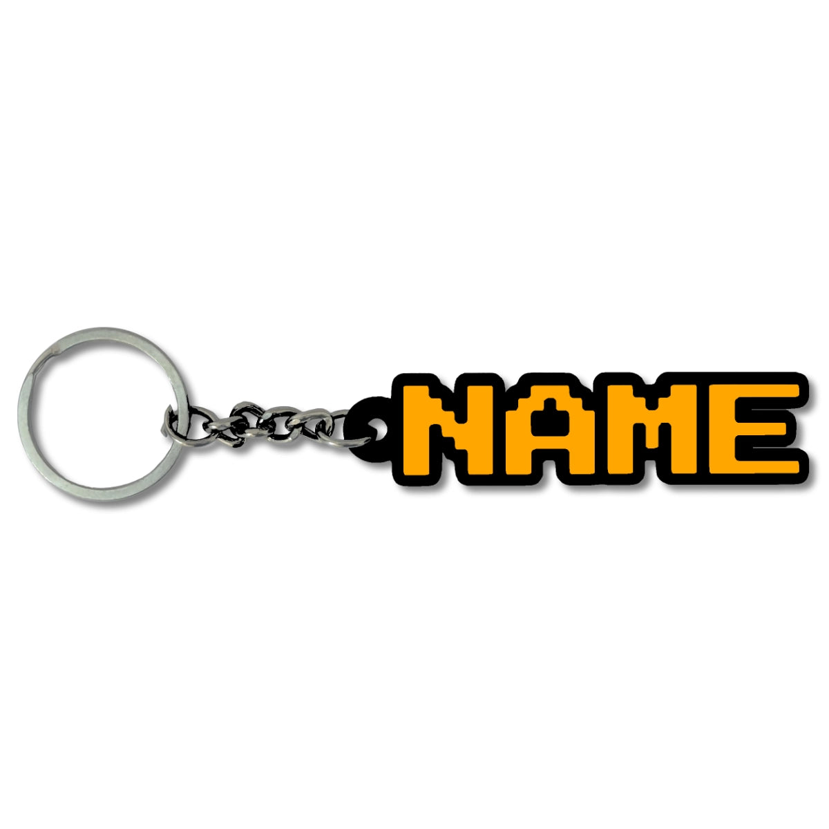 Custom Pixel Art Keychain | Personalised Minecraft Style Keychain | Personalised Bag Tag