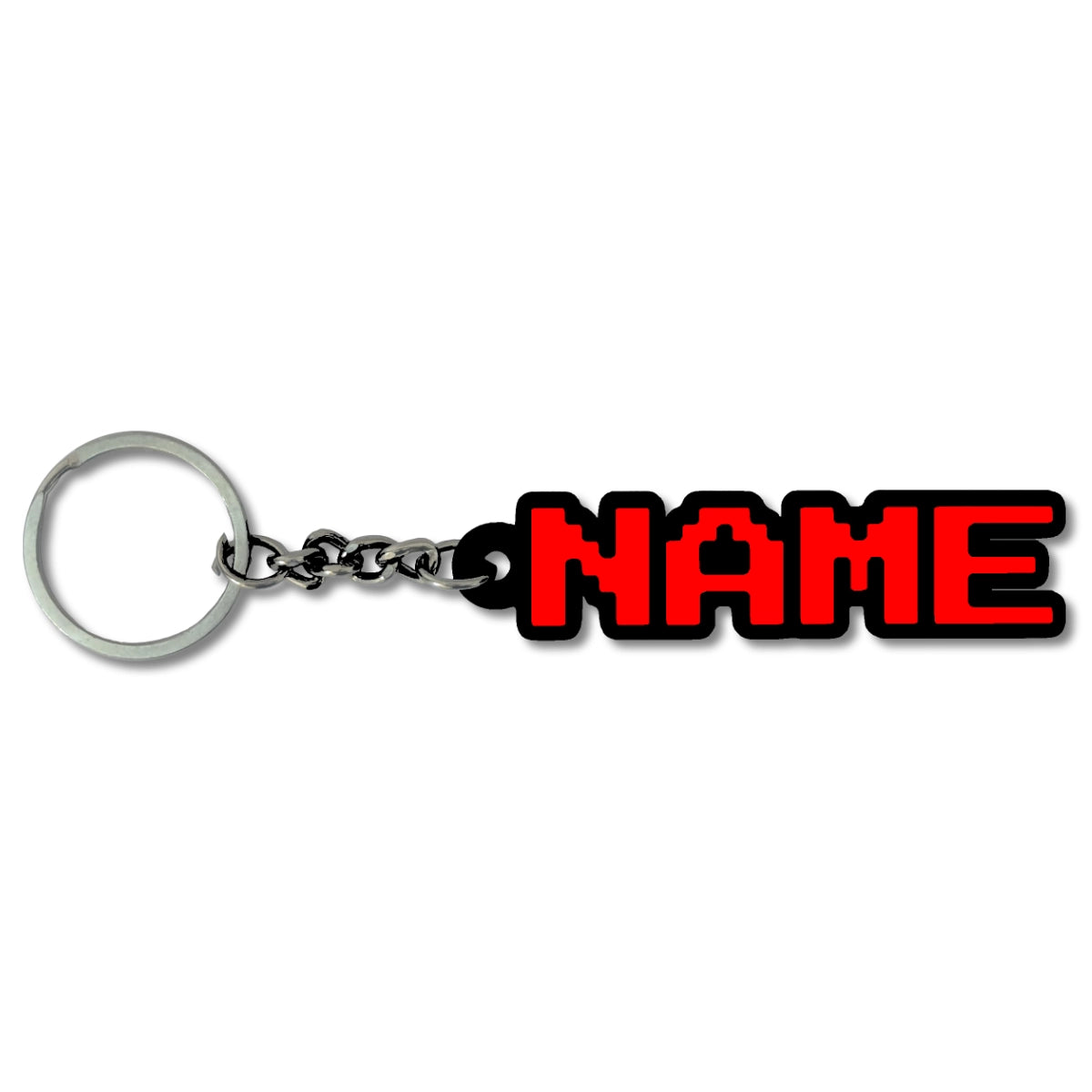 Custom Pixel Art Keychain | Personalised Minecraft Style Keychain | Personalised Bag Tag