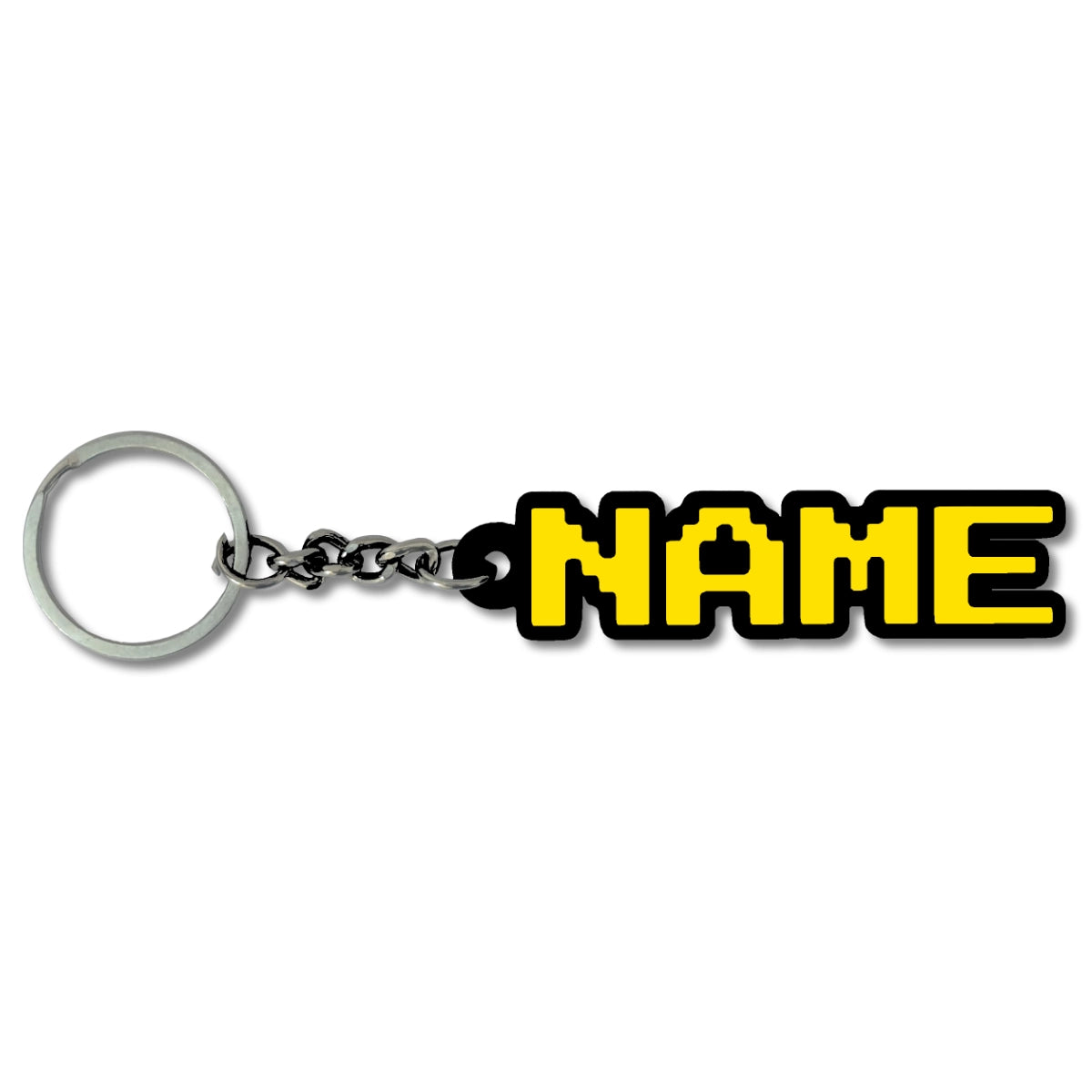 Custom Pixel Art Keychain | Personalised Minecraft Style Keychain | Personalised Bag Tag