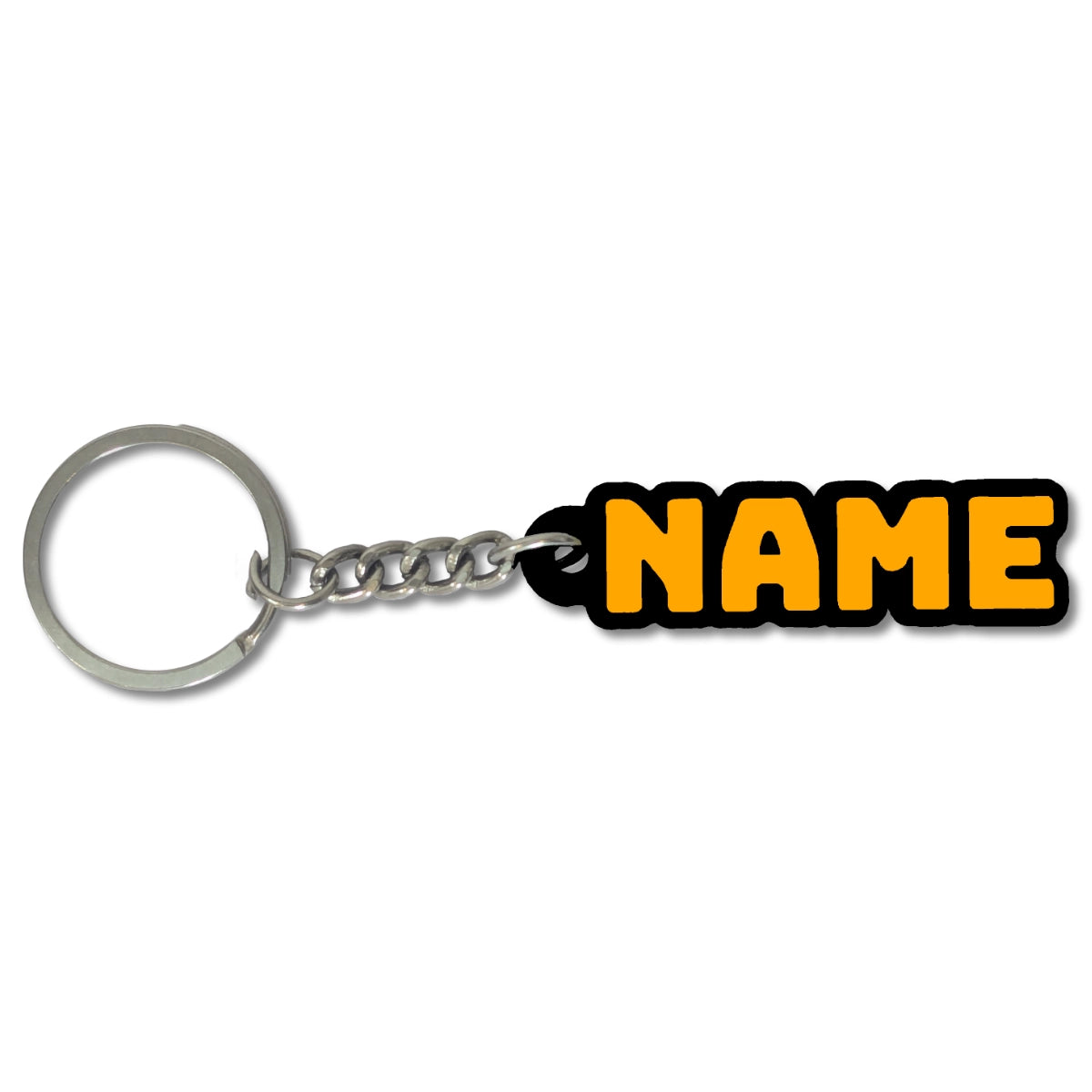 Custom Bold Name Keychain | Personalised Keychain
