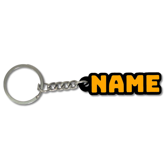 Custom Bold Name Keychain | Personalised Keychain