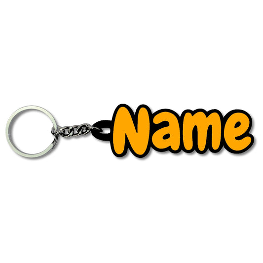 Personalised Bubbly Name Keychain | Custom Keychain
