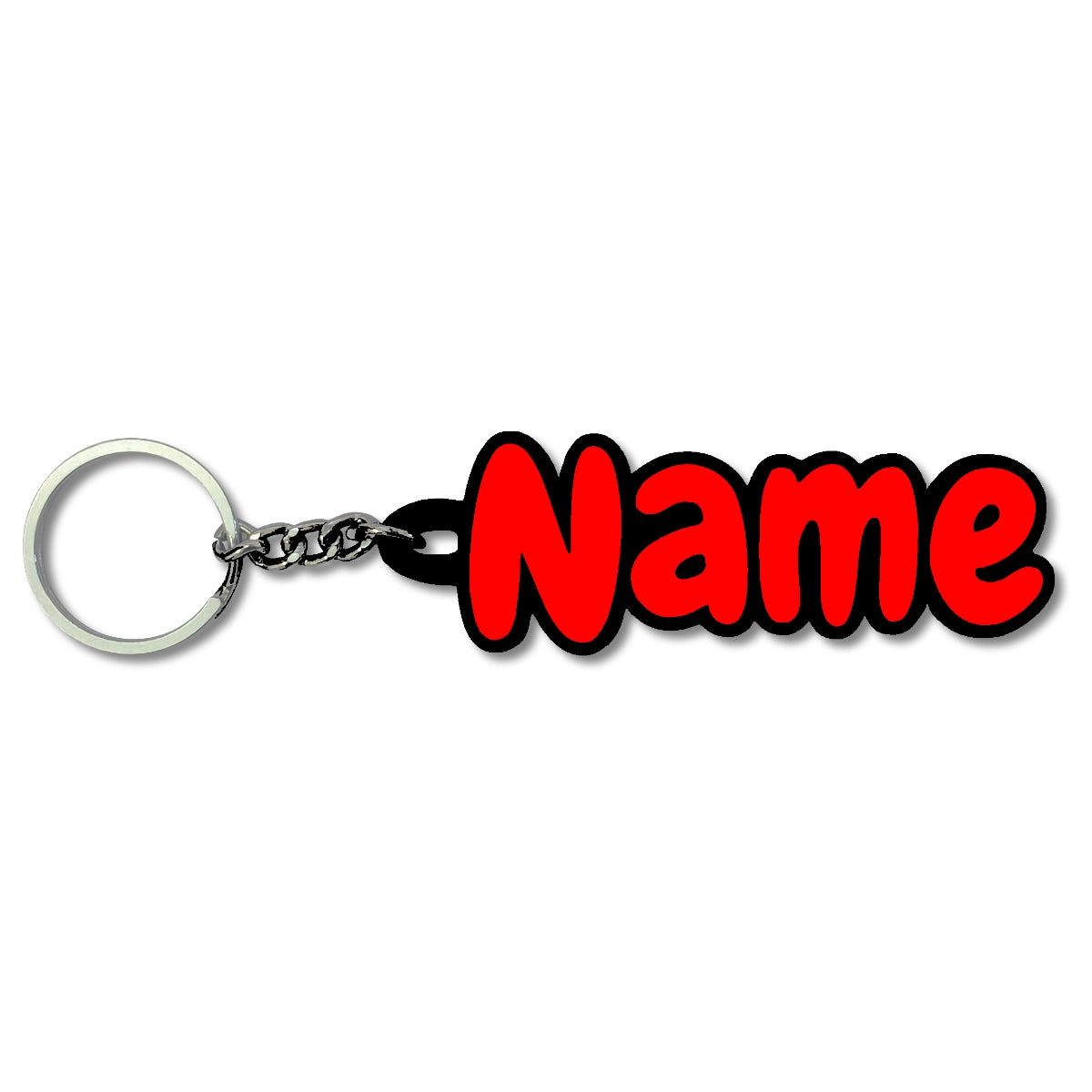 Personalised Bubbly Name Keychain | Custom Keychain