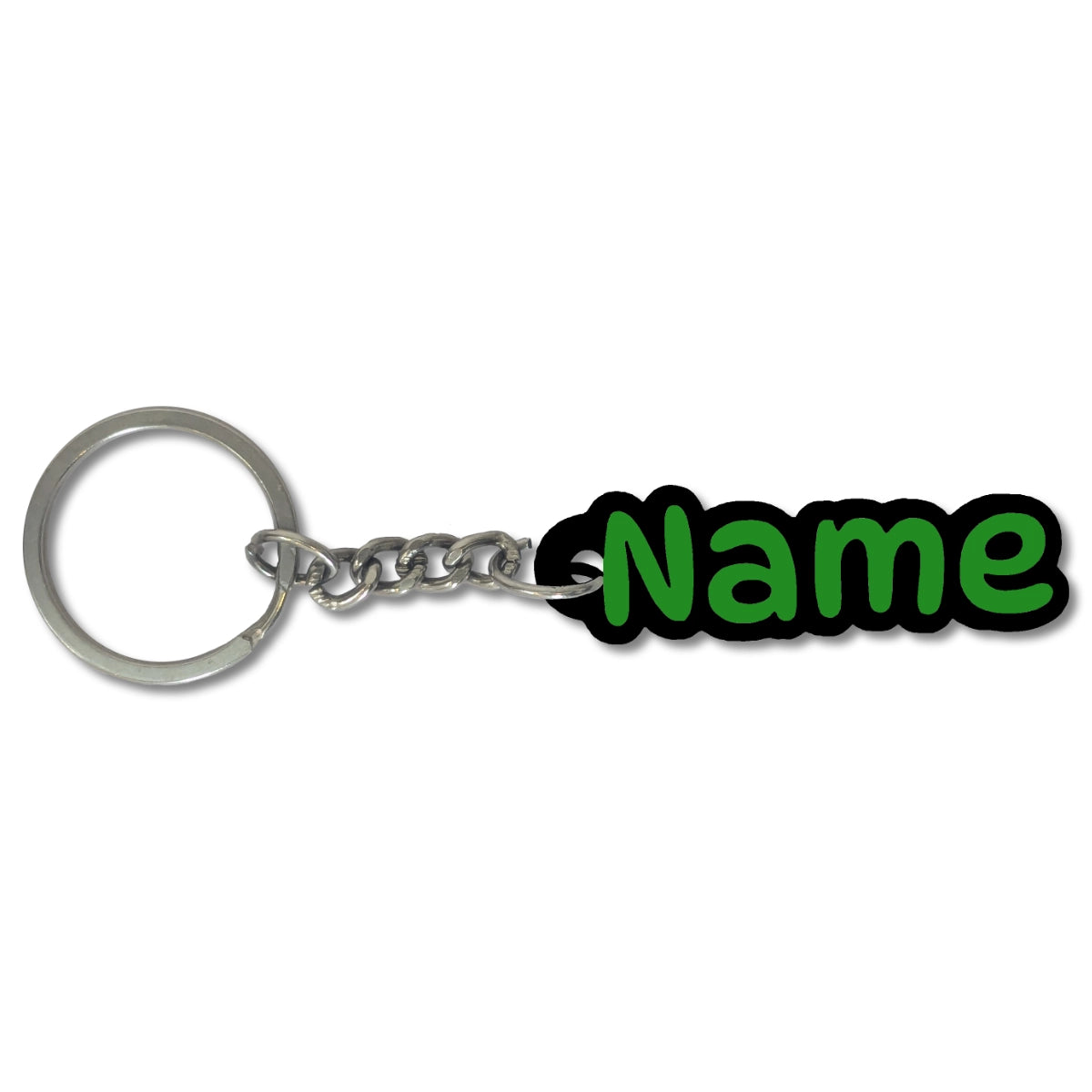 Custom Cute Bubbly Name Keychain | Personalised Keychain