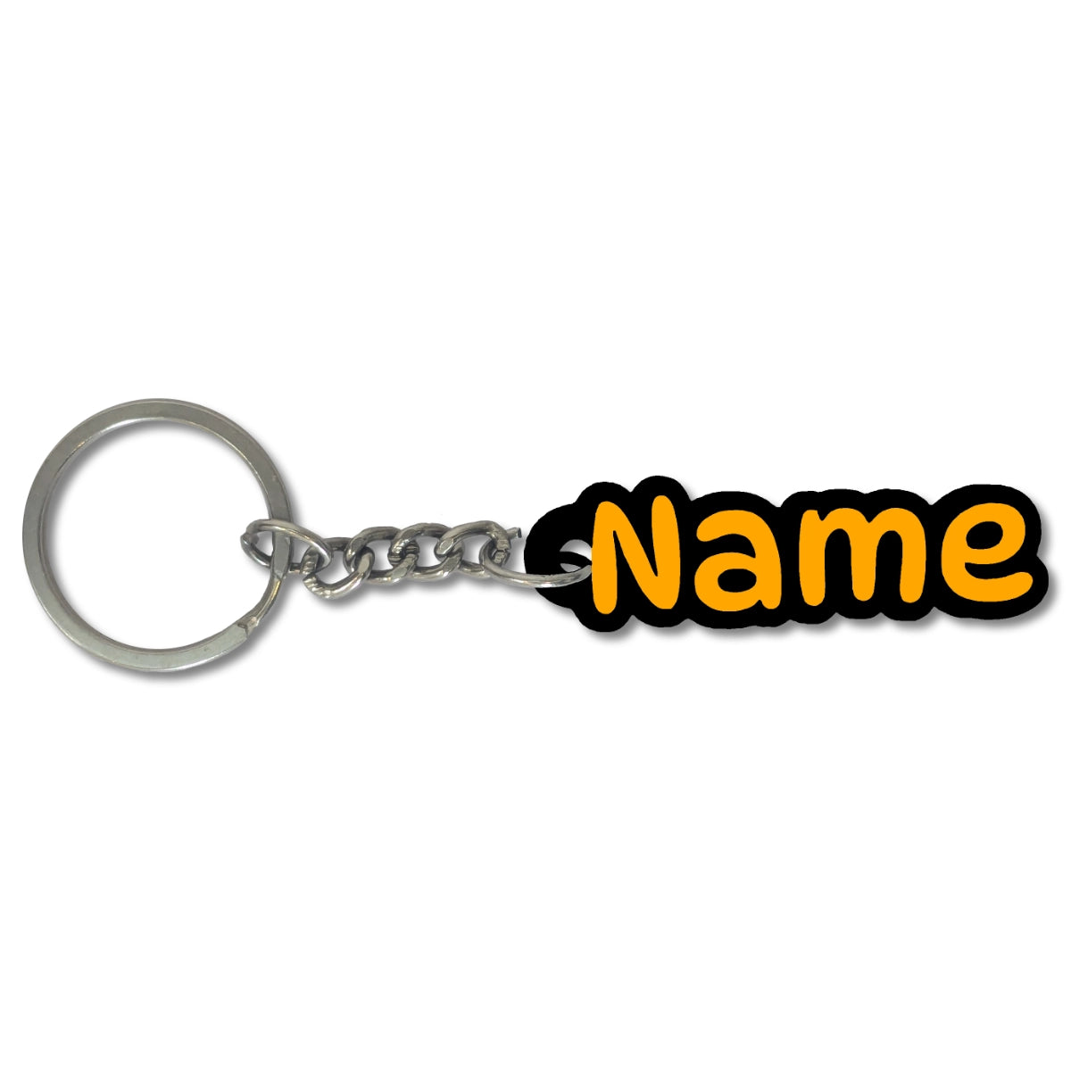 Custom Cute Bubbly Name Keychain | Personalised Keychain