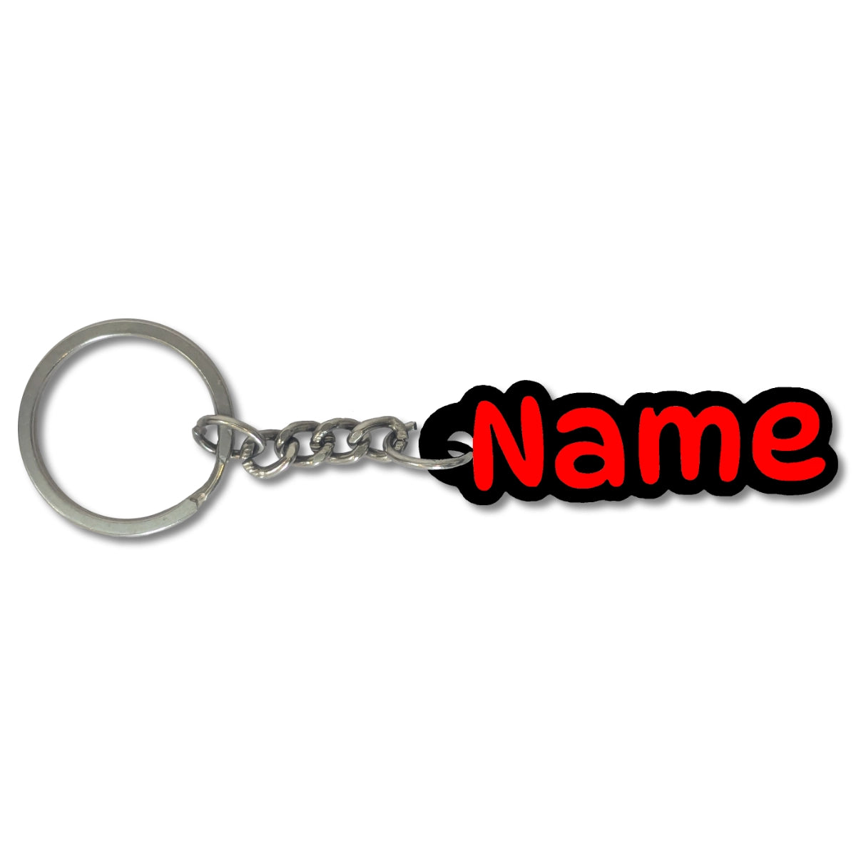 Custom Cute Bubbly Name Keychain | Personalised Keychain